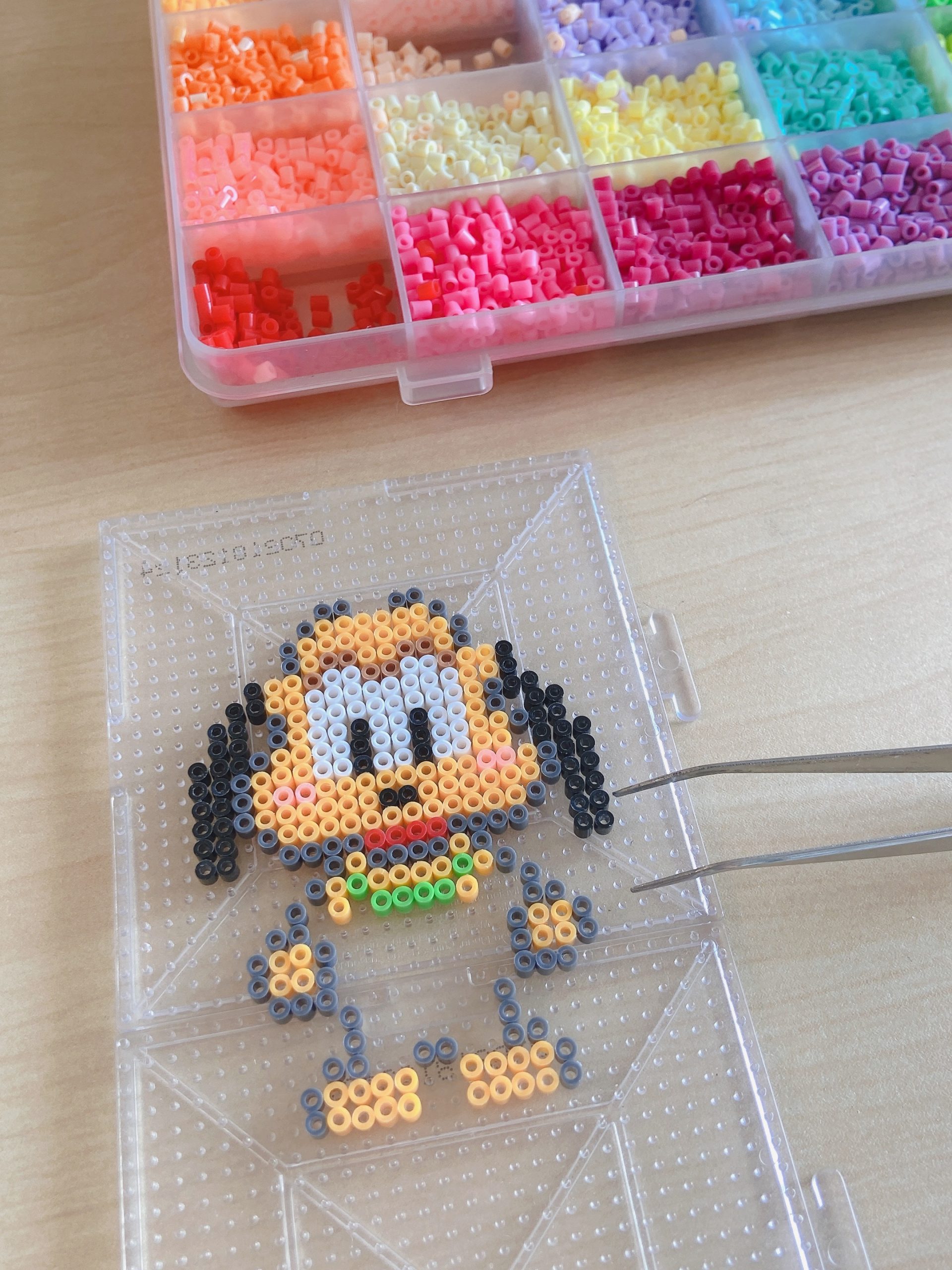 ディズニー ドット絵 プルートのアイロンビーズ ドット絵図案 ピクセルのすばこ