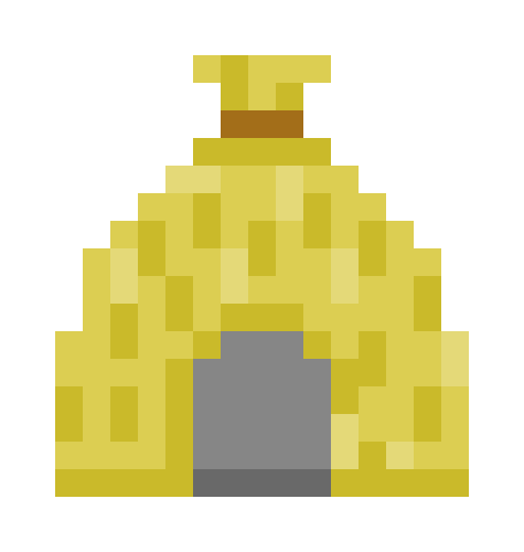 わらのいえドット絵素材